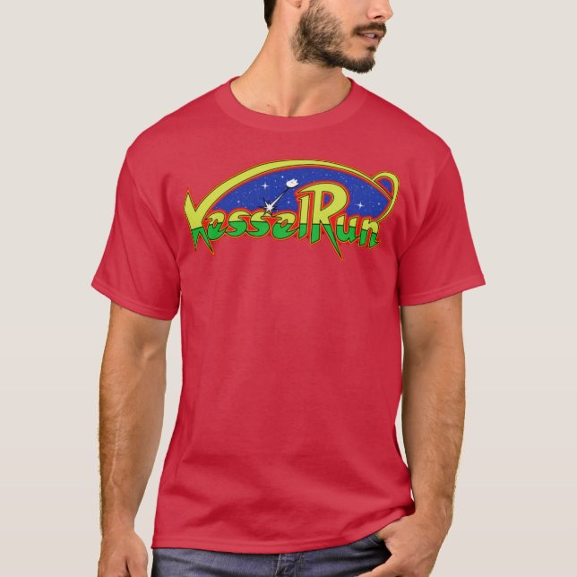 Camiseta Parodia de Kessel Run Galaga Mashup (Anverso)