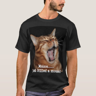 Camiseta Parodia de la canción de la reina del gato del