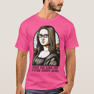 Camiseta parodia de la librería Lisa Mona
