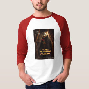 Camiseta Parodia de la Ópera del Fantasma de la Ardilla