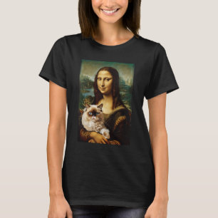 Camiseta Parodia de la pintura de Mona Lisa amante de los g