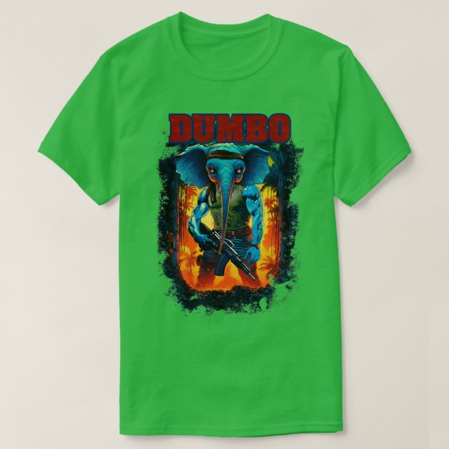 Camiseta Parodia de Rambo (Diseño del anverso)