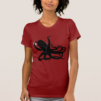 Camiseta Parodia de Sillouette del pulpo