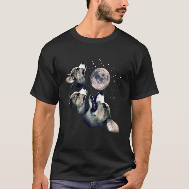 Camiseta Parodia de Three Corgi Moon Wolf (Anverso)