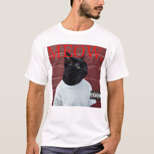 Camiseta Parodia del álbum de rap de Hip Hop del gato Kendr