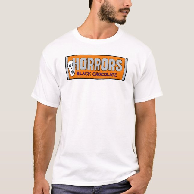 Camiseta Parodia del bar Hershey | Caramelos de Halloween (Anverso)