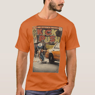Camiseta Parodia del cómic de Lupe Fiasco Kick Push