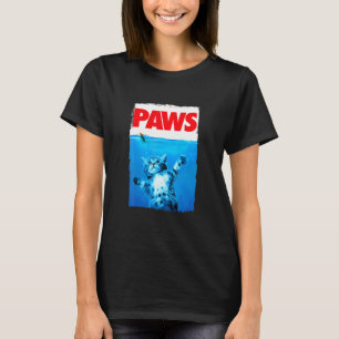 Camiseta Parodia del gato y el ratón arriba, curiosa parodi