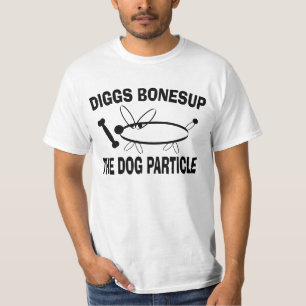 Camiseta Parodia divertida del bosón de Diggs Bonesup Higg