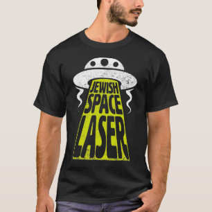 Camiseta Parodia divertida del láser espacial judío