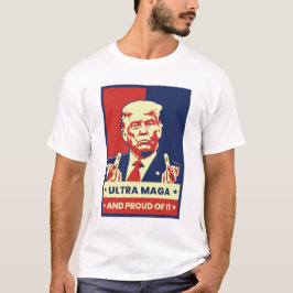 Camiseta Parodia divertida republicana pro Trump Ultra MAGA