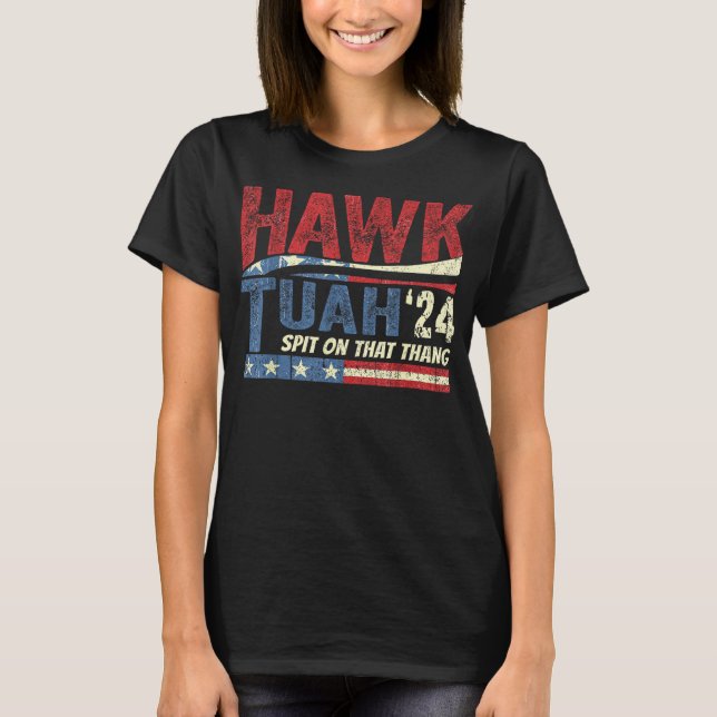 Camiseta Parodia electoral viral de Thang por Hawk Tush (Anverso)