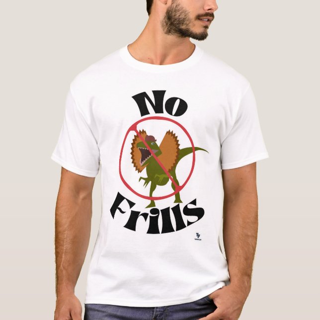 Camiseta Parodia jurásica del Personalizado de los dinosaur (Anverso)