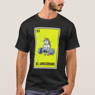 Camiseta Parodia mexicana El Unicornio Levantamiento de pes