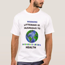 Camiseta Parodia Original Viral 2017 Arrojar Basura es Perj