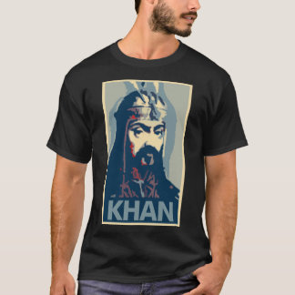Camiseta Parodia política del poster de Genghis Khan