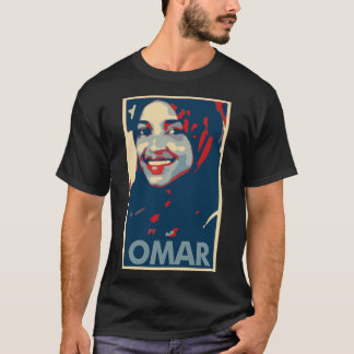 Camiseta Parodia política del poster de Ilhan Omar