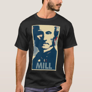 Camiseta Parodia política del poster de John Stuart Mill