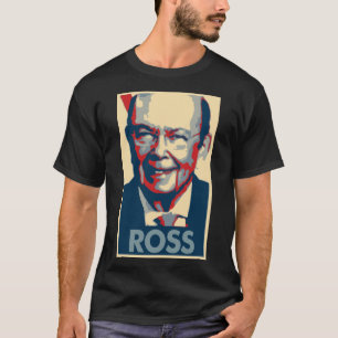 Camiseta Parodia política del poster de Wilbur Ross