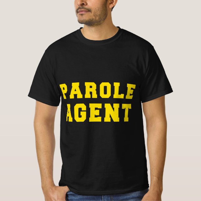 Camiseta Parole Probation Officer Pocket Gift  (Anverso)