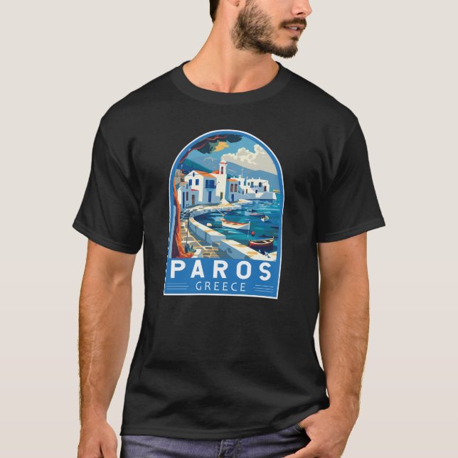Camiseta Paros Grecia Viaje de arte (Anverso)