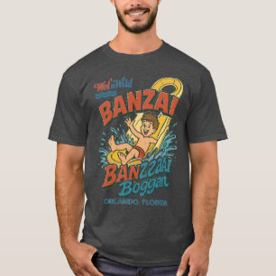 Camiseta Parque acuático al estilo retro de los 80 BANZAI O