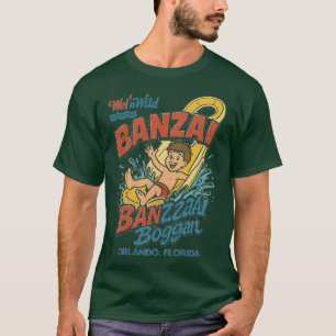 Camiseta Parque acuático estilo Retro 80 BANZAI ORLANDO, FL