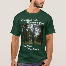 Camiseta Parque boscoso de Oaks en San José, California