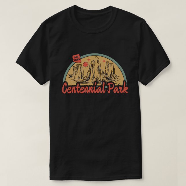 Camiseta Parque Centenario, Arizona (Diseño del anverso)