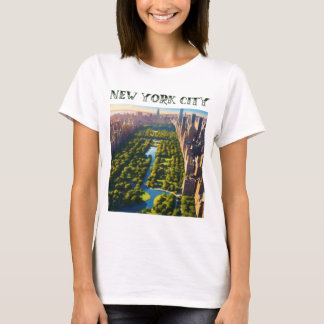 Camiseta parque central de nueva york