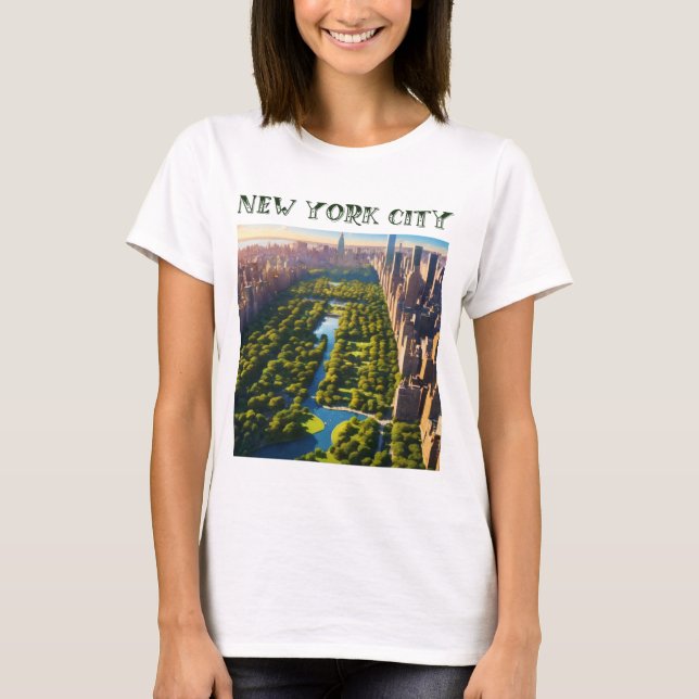 Camiseta parque central de nueva york (Anverso)