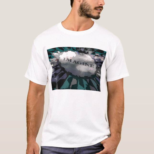 Camiseta Parque Central de Nueva York, Imagine gráfico, (Anverso)
