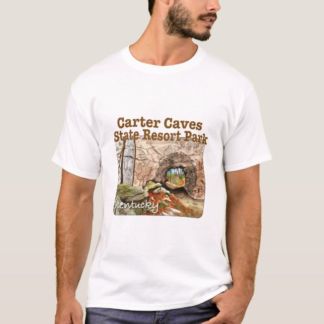 Camiseta Parque de atracciones del estado de las cuevas Car (Anverso)