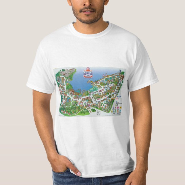 Camiseta ¡Parque de atracciones Geauga Lake! Recordar los c (Anverso)