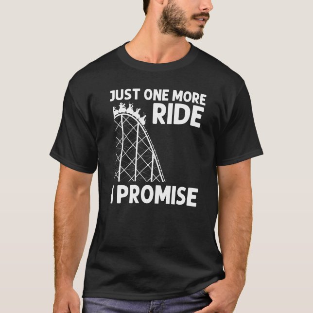 Camiseta Parque De Atracciones Guay Roller Coaster For Men  (Anverso)