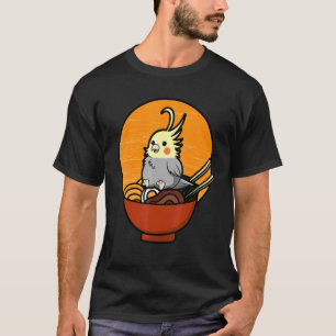 Camiseta Parque de aves Cockatiel Cockatoo Lutino Quarrion
