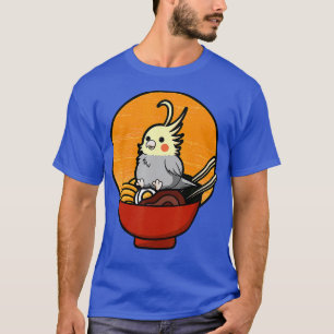 Camiseta Parque de aves Cockatiel Cockatoo Lutino Quarrion 