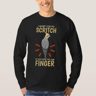 Camiseta Parque de aves Cockatiel Cockatoo Lutino Quarrion