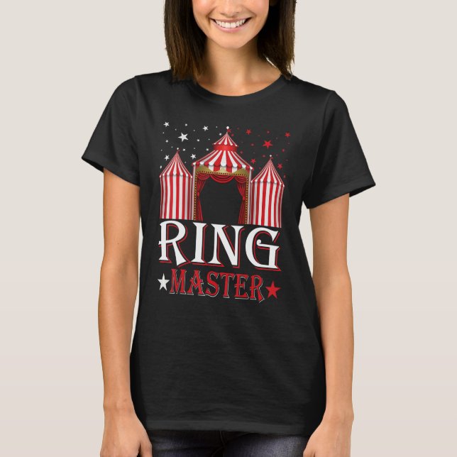 Camiseta Parque de diversiones Ringmaster Circus (Anverso)