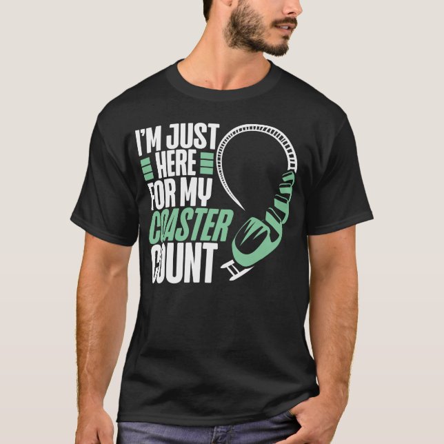 Camiseta Parque de diversiones Roller Coaster (Anverso)