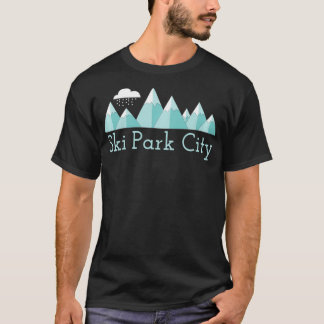 Camiseta Parque de esquí Mountain Snow Storm Ski Park City 