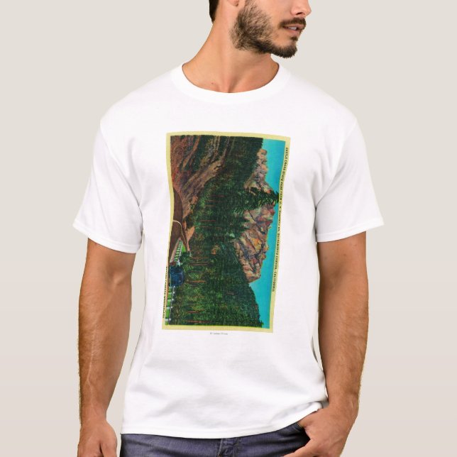 Camiseta Parque de estado de los riscos del castillo de los (Anverso)