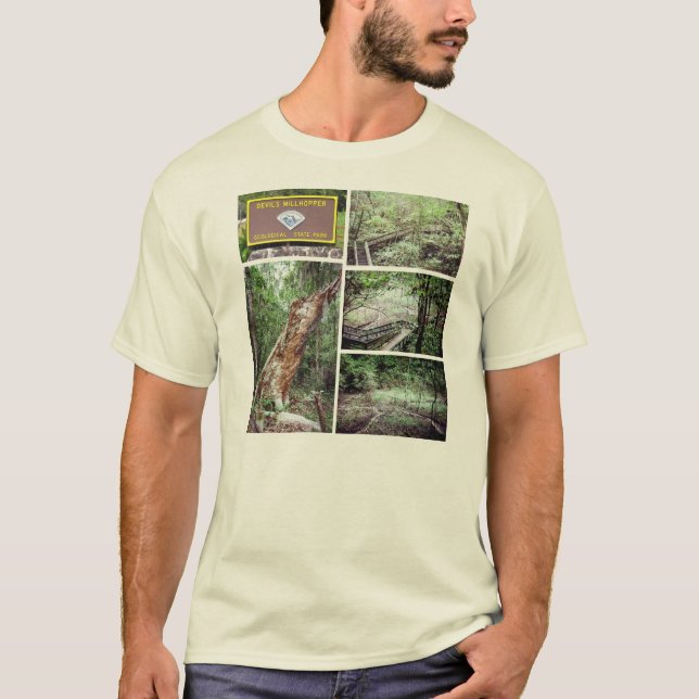 Camiseta Parque de estado de Millhopper del diablo (Anverso)