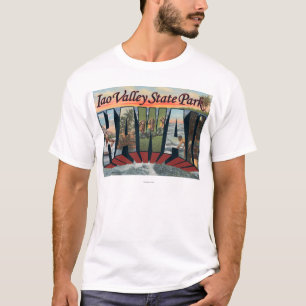 Camiseta Parque de estado del valle de Iao, Hawaii