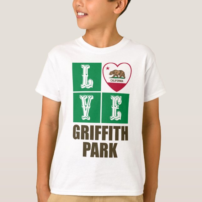 Camiseta Parque de Griffith de la Bandera Estatal de la Rep (Anverso)