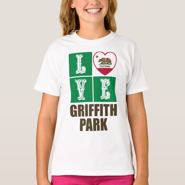 Camiseta Parque de Griffith de la Bandera Estatal de la Rep (Anverso)