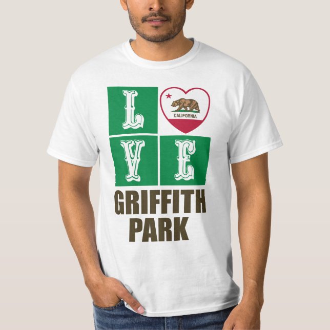 Camiseta Parque de Griffith de la Bandera Estatal de la Rep (Anverso)