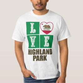 Camiseta Parque de la cordillera de la bandera del estado d