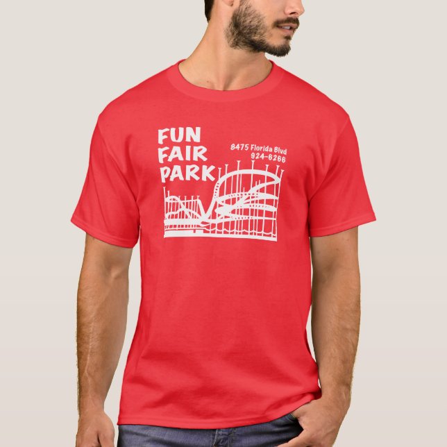 Camiseta ¡Parque de la feria de diversión! (Anverso)