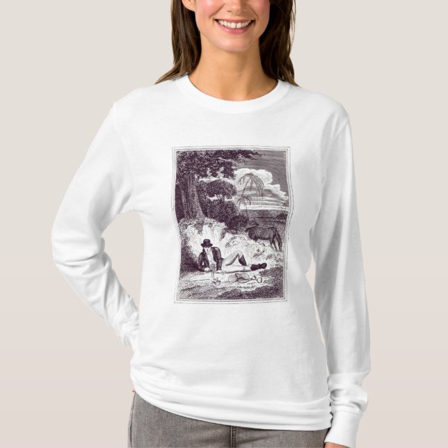 Camiseta Parque de la lana de borra en África (Anverso)